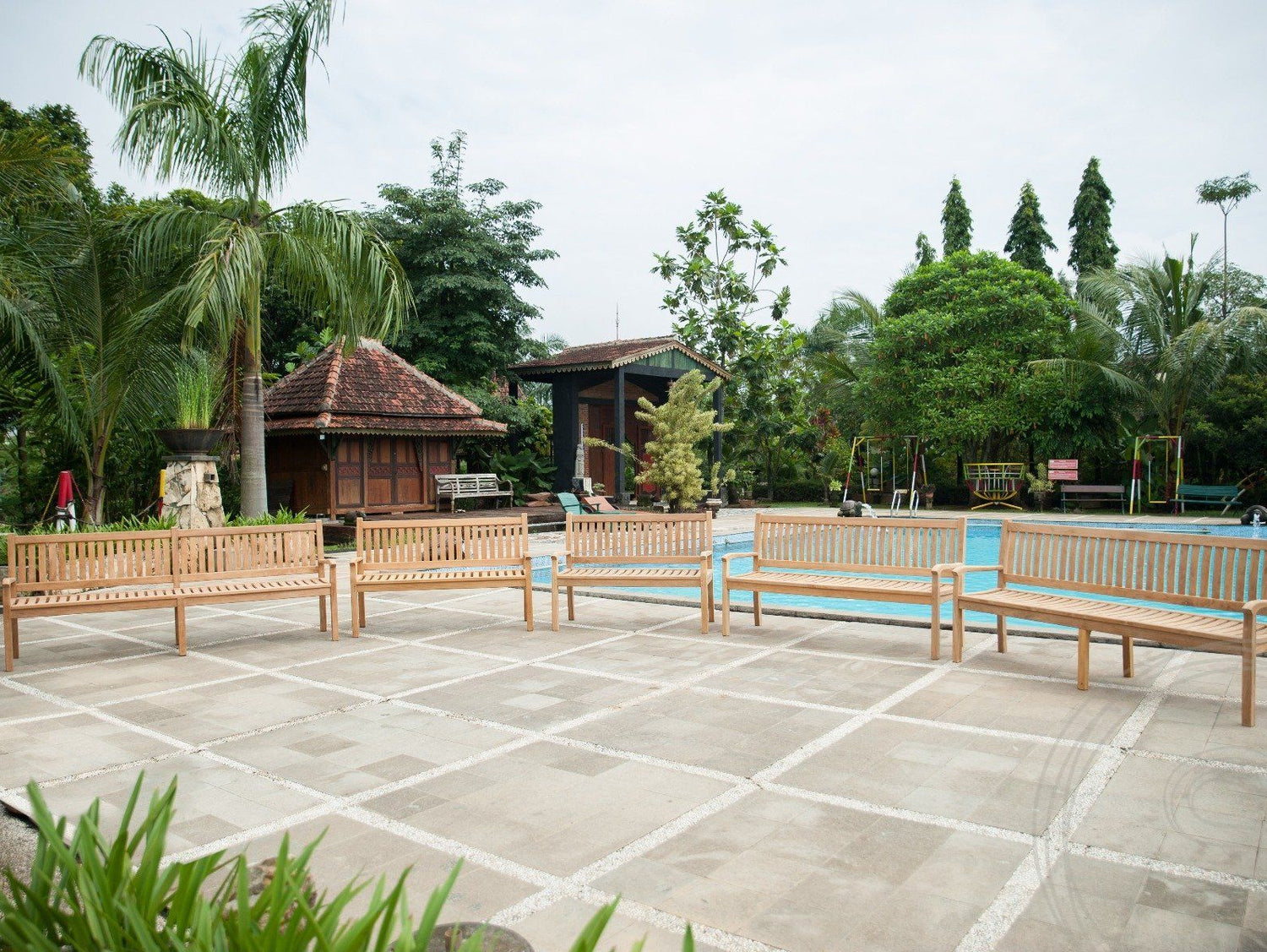 Teak Gartenbank 150cm Beaufort