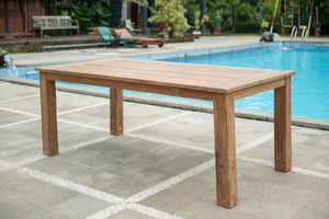 Teak tuintafel 200 x 90 - Souren Meubels
