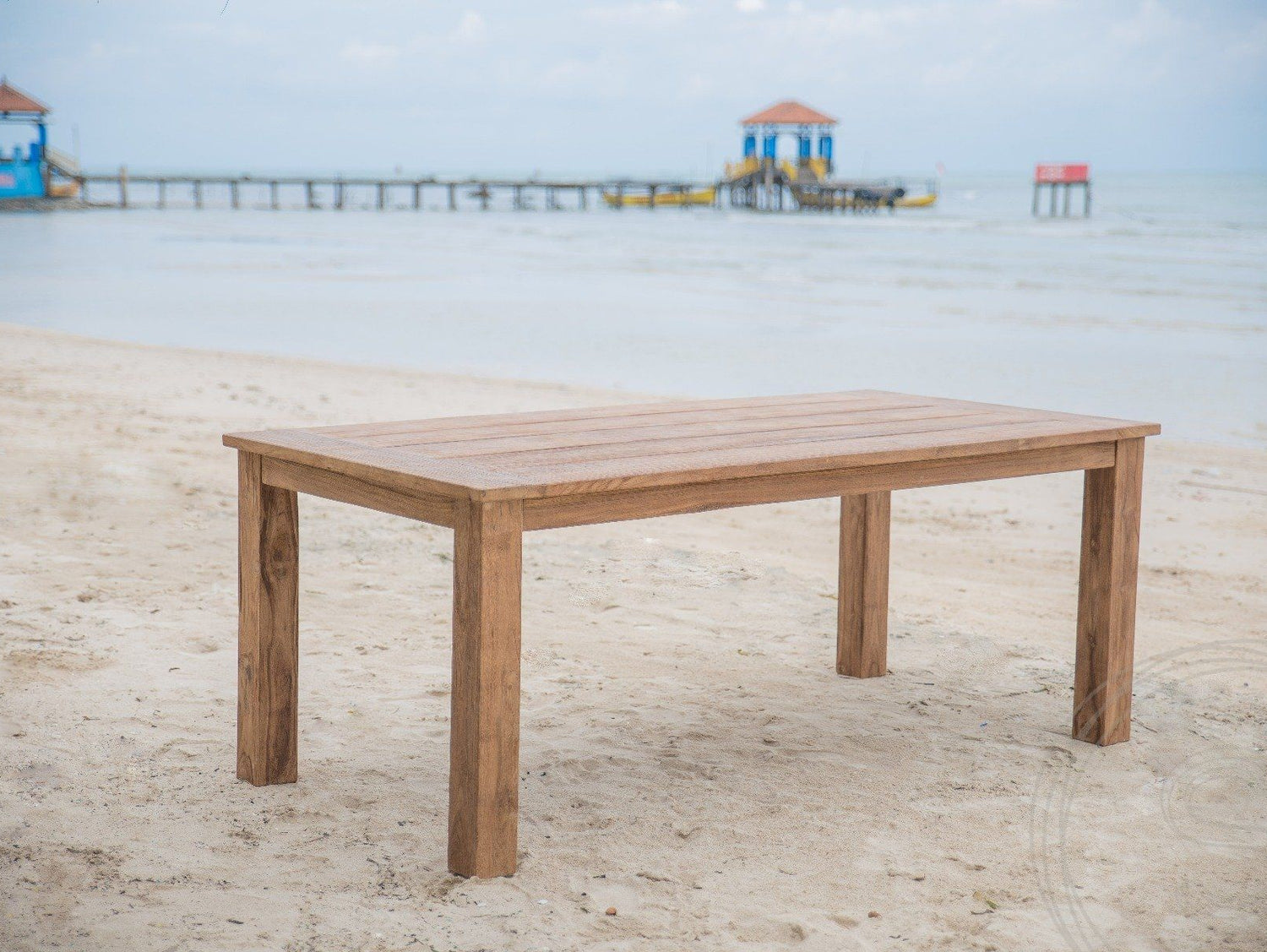 Teak tuintafel 200 x 90 - Souren Meubels