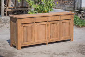 Teak dressoir 200 x 90 x 50 - Souren Meubels