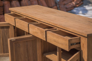 Teak dressoir 200 x 90 x 50 - Souren Meubels