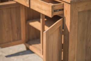 Teak dressoir 200 x 90 x 50 - Souren Meubels