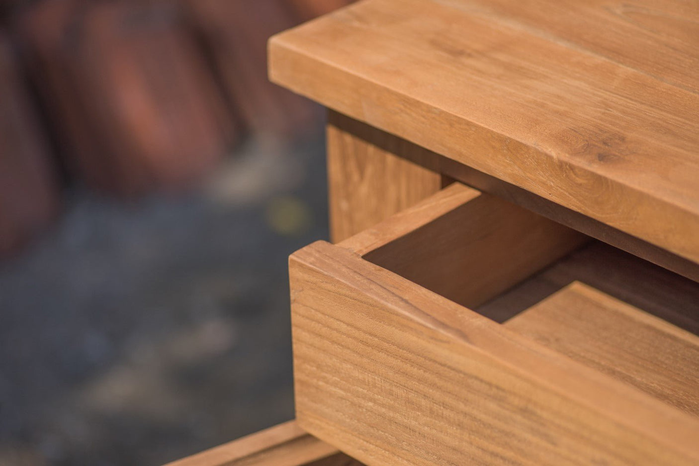 Teak dressoir 200 x 90 x 50 - Souren Meubels