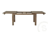 Teakholz Ausziehbarer Tisch 160 210 260x100 - Souren Furniture (CH)