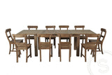 Teakholz Ausziehbarer Tisch 160 210 260x100 - Souren Furniture (CH)