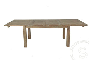 Teakholz Ausziehbarer Tisch 160 210 260x100 - Souren Furniture (CH)
