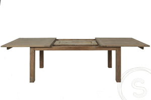 Teakholz Ausziehtisch 200 250 300x100 cm - Souren Furniture (CH)