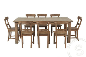 Teakholz Ausziehtisch 200 250 300x100 cm - Souren Furniture (CH)