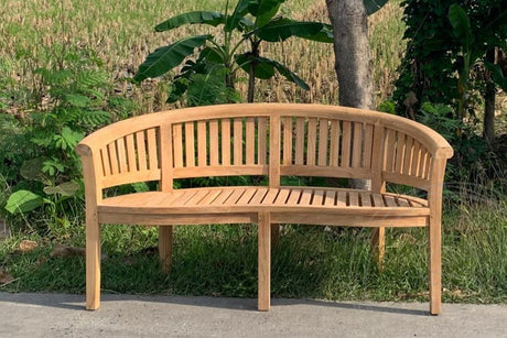 Teakholz Bananenbank - Souren Furniture (CH)