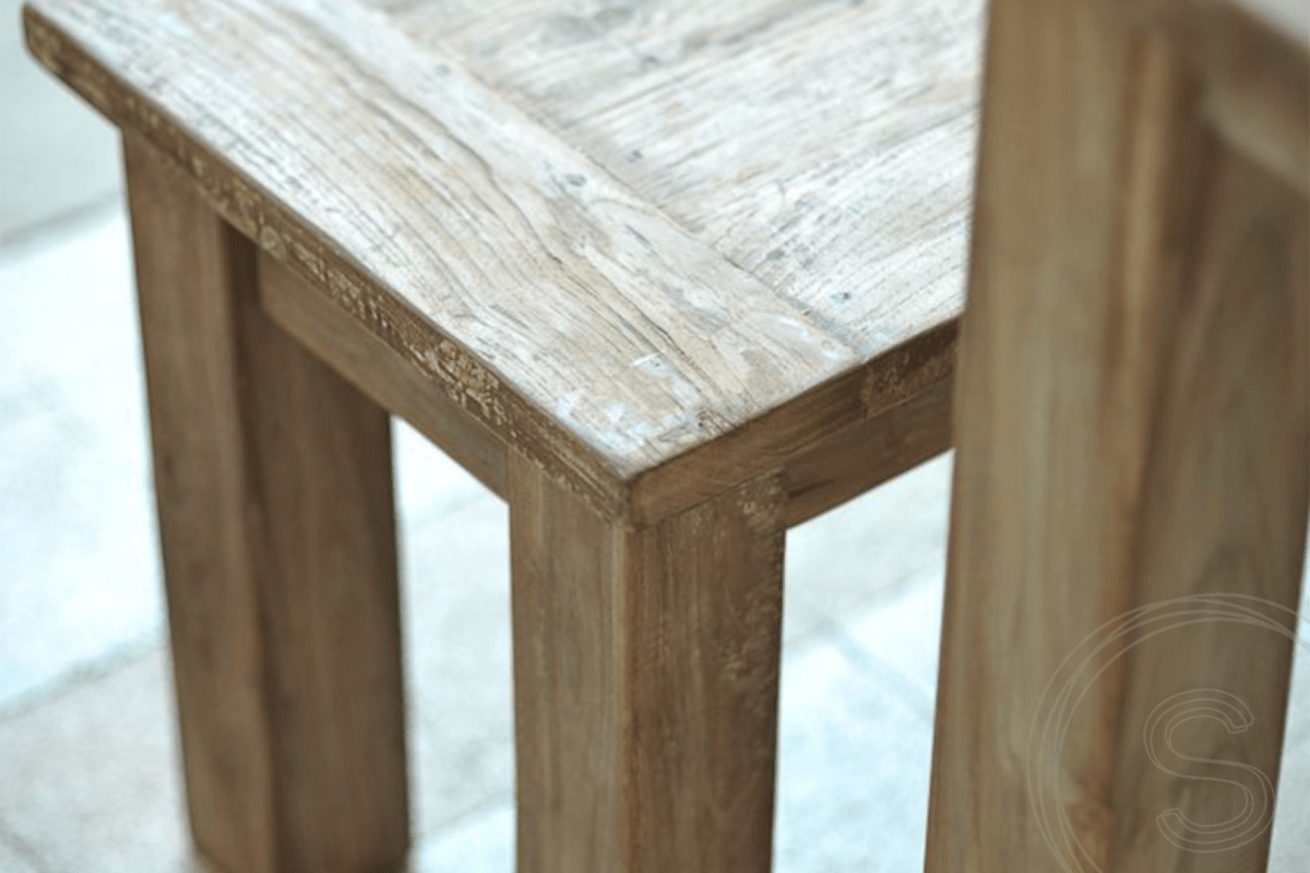 Teakholz Bank 200cm Altholz - Souren Furniture (CH)