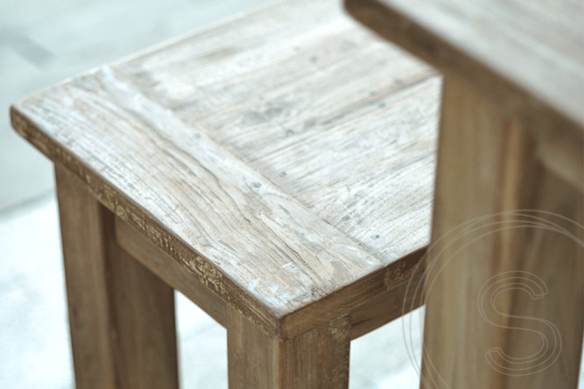 Teakholz Bank 240cm Altholz - Souren Furniture (CH)