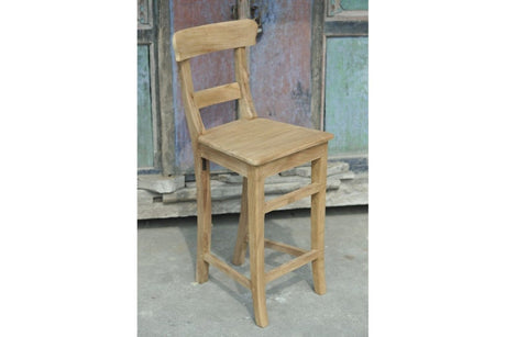 Teakholz Barhocker Berlin - Souren Furniture (CH)