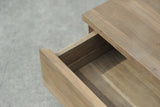 Teakholz Blok Couchtisch 110x70cm - Souren Furniture (CH)
