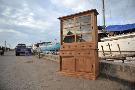 Teakholz Buffetschrank Kasar - Souren Furniture (CH)
