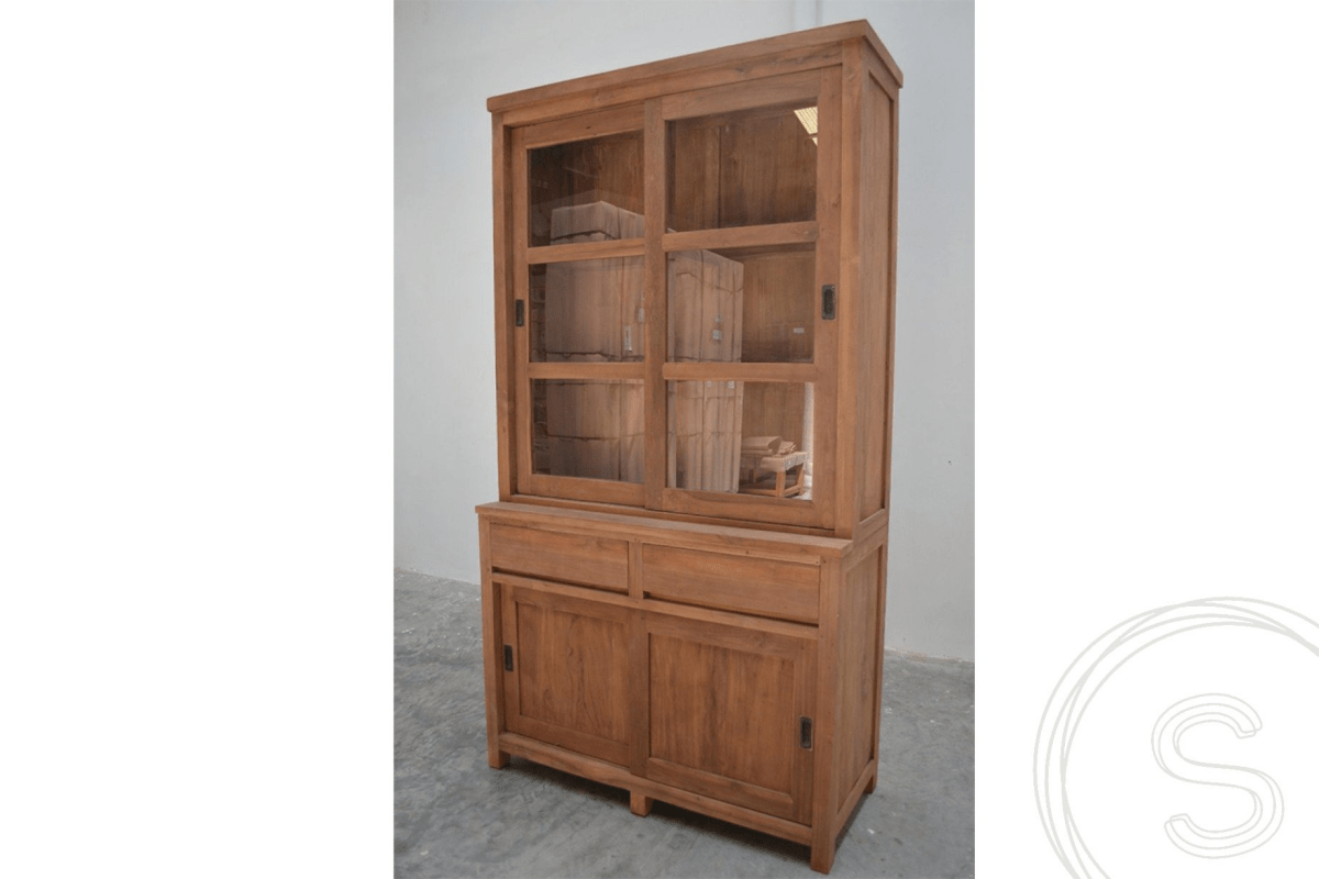 Teakholz Buffettschrank 140cm - Souren Furniture (CH)