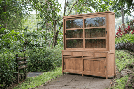 Teakholz Buffettschrank 180 cm - Souren Furniture (CH)