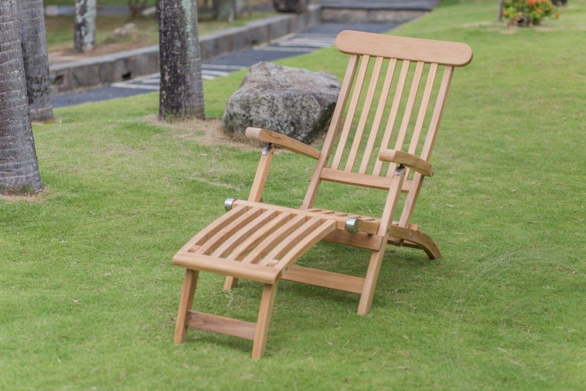 Teakholz Deckchair - Souren Furniture (CH)