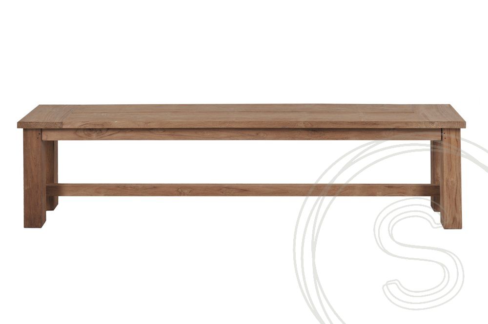 Teakholz Gartenbank 100 cm - Souren Furniture (CH)