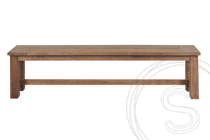 Teakholz Gartenbank 100 cm - Souren Furniture (CH)
