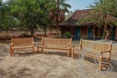 Teakholz Gartenbank 130cm Mammoet - Souren Furniture (CH)