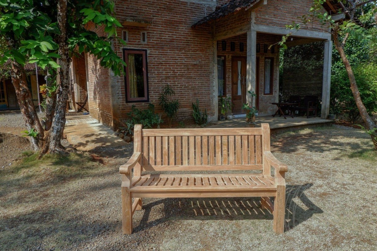 Teakholz Gartenbank 150cm Mammoet - Souren Furniture (CH)