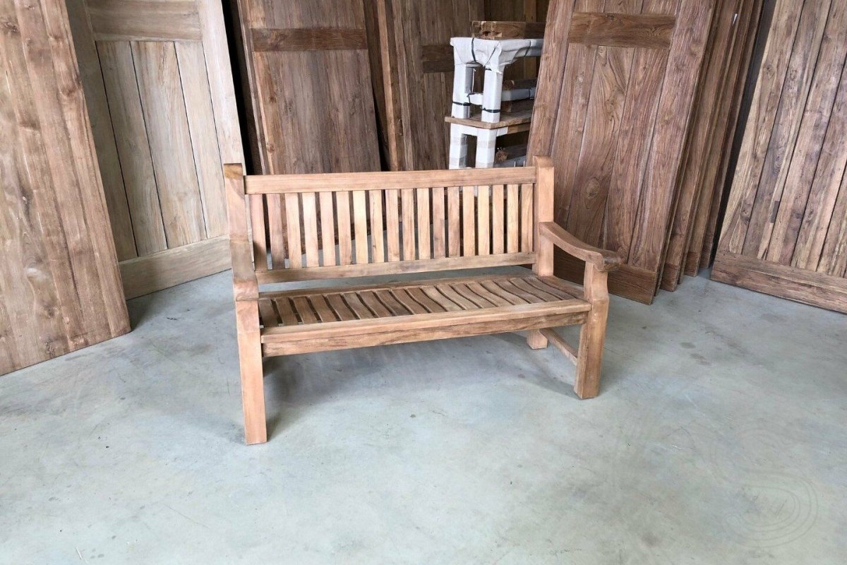 Teakholz Gartenbank 150cm Mammoet - Souren Furniture (CH)
