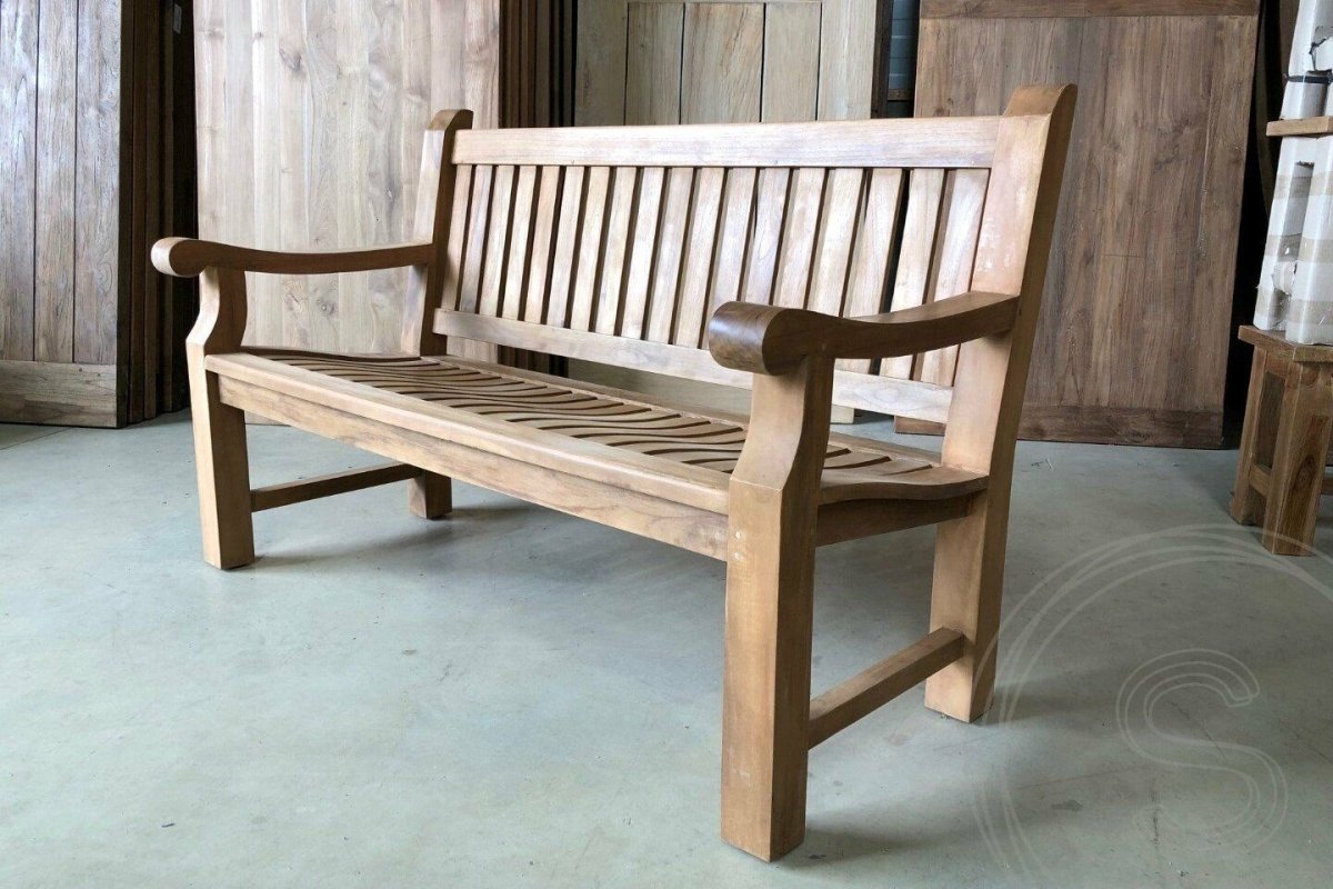 Teakholz Gartenbank 150cm Mammoet - Souren Furniture (CH)