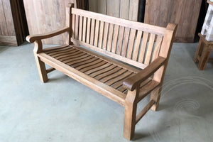 Teakholz Gartenbank 150cm Mammoet - Souren Furniture (CH)