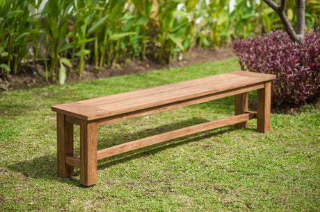 Teakholz Gartenbank 160cm - Souren Furniture (CH)