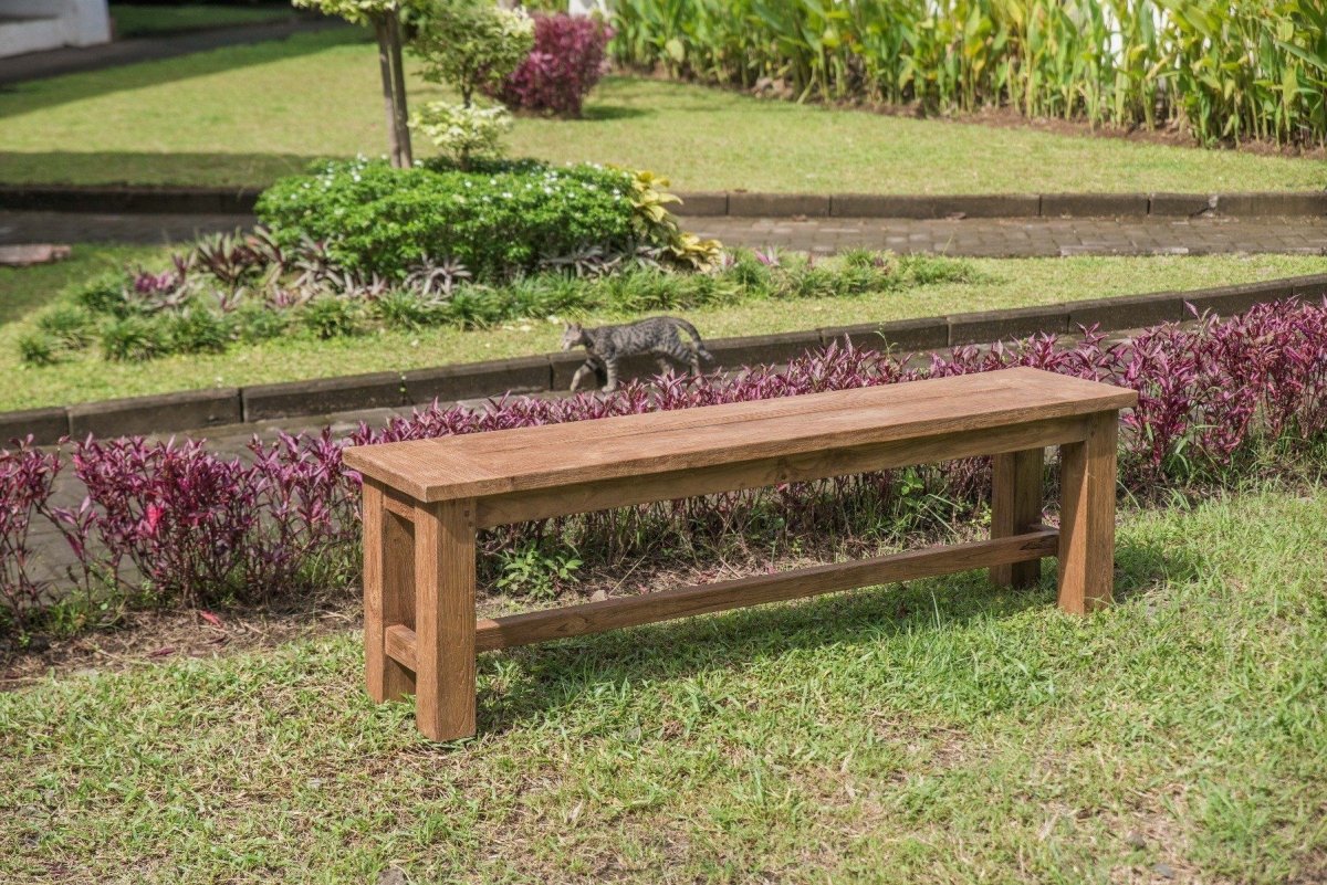 Teakholz Gartenbank 180 cm - Souren Furniture (CH)