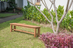 Teakholz Gartenbank 200cm - Souren Furniture (CH)