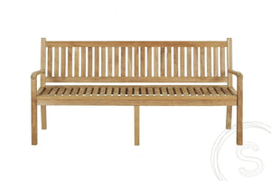 Teakholz Gartenbank 200cm Beaufort - Souren Furniture (CH)