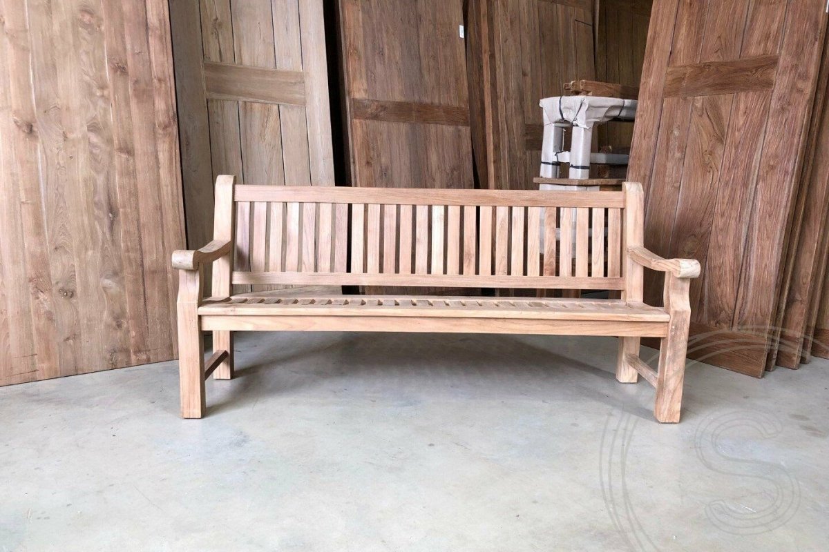 Teakholz Gartenbank 200cm Mammoet - Souren Furniture (CH)