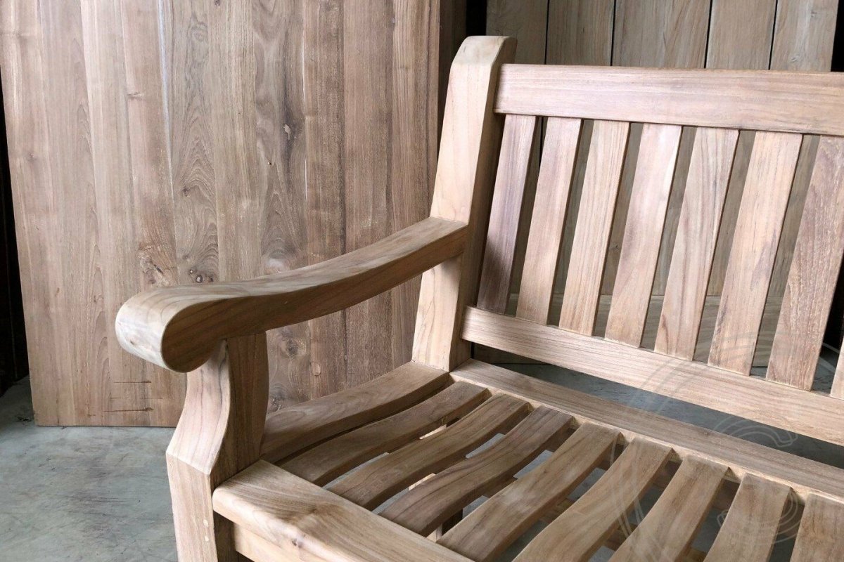Teakholz Gartenbank 200cm Mammoet - Souren Furniture (CH)