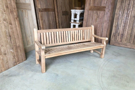 Teakholz Gartenbank 200cm Mammoet - Souren Furniture (CH)