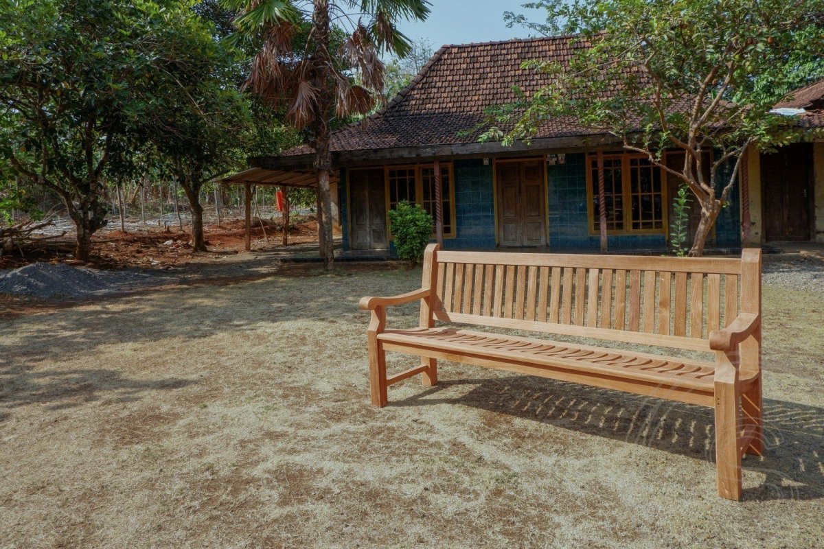 Teakholz Gartenbank 200cm Mammoet - Souren Furniture (CH)