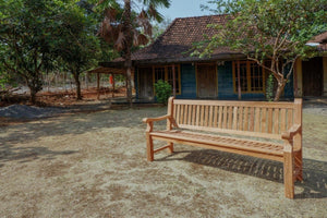 Teakholz Gartenbank 200cm Mammoet - Souren Furniture (CH)