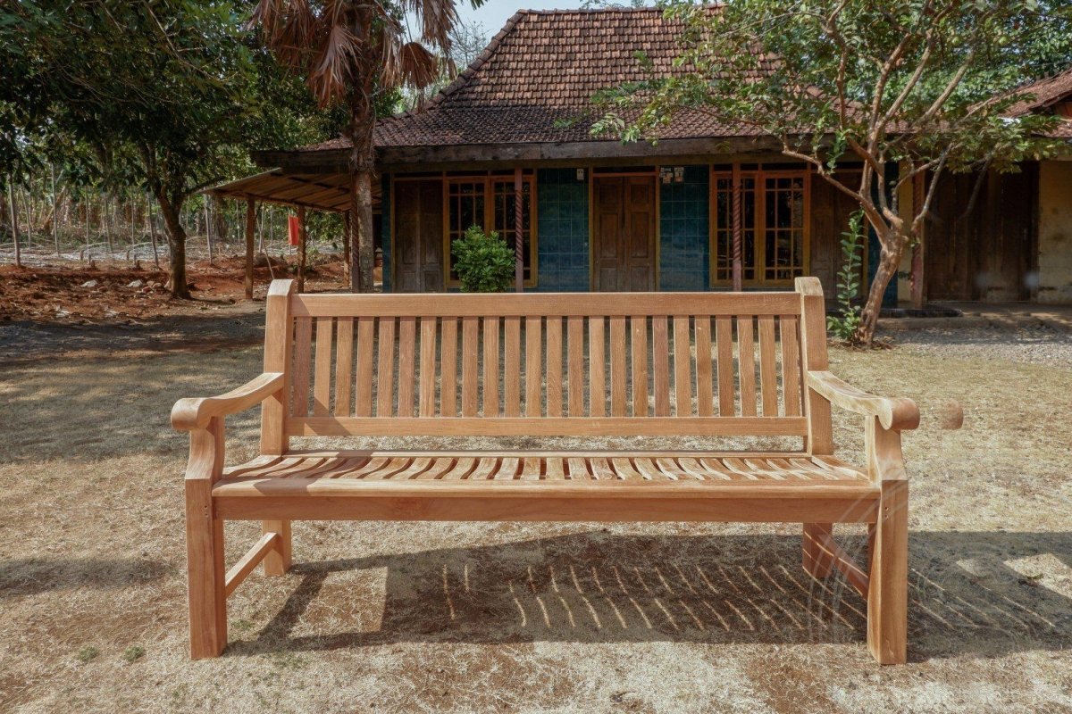 Teakholz Gartenbank 200cm Mammoet - Souren Furniture (CH)