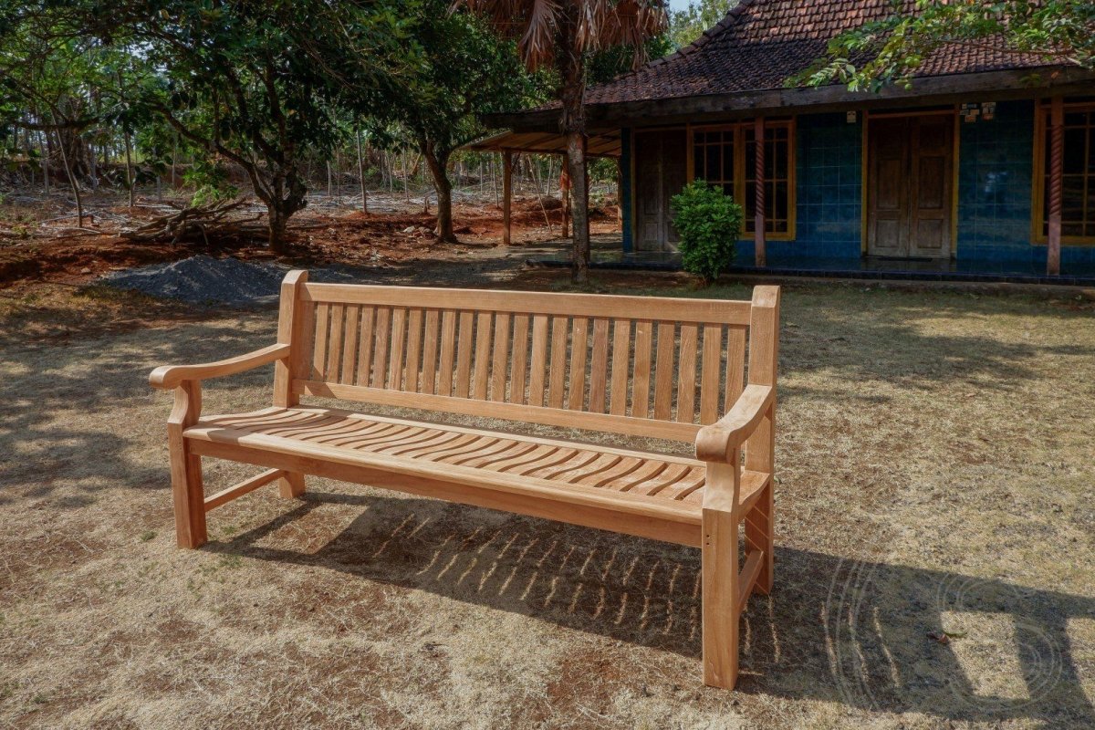 Teakholz Gartenbank 200cm Mammoet - Souren Furniture (CH)