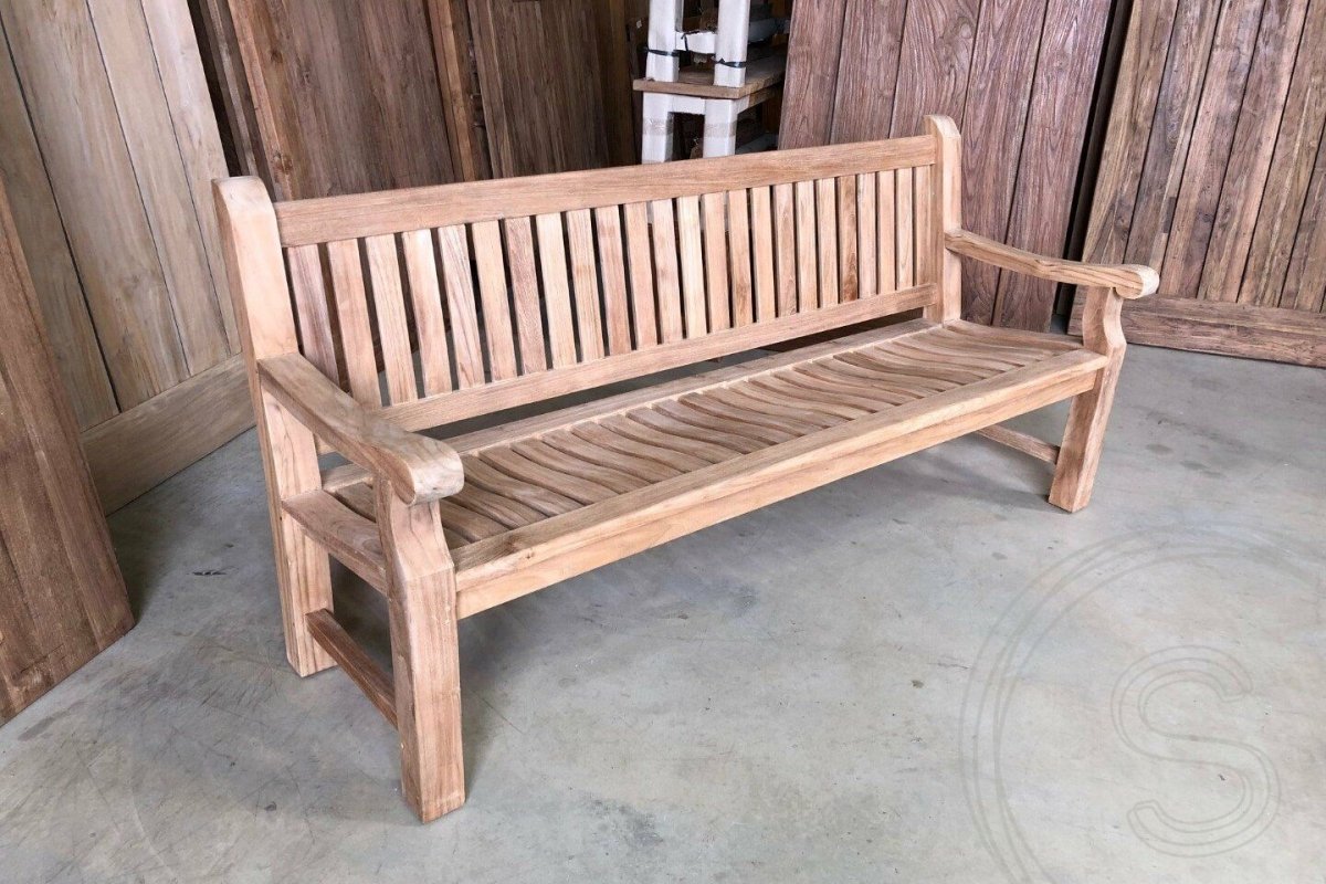 Teakholz Gartenbank 200cm Mammoet - Souren Furniture (CH)