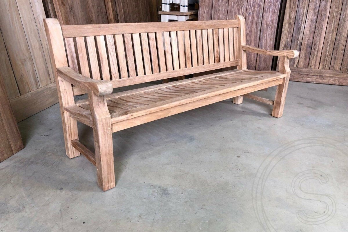 Teakholz Gartenbank 200cm Mammoet - Souren Furniture (CH)