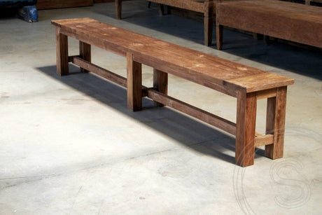 Teakholz Gartenbank 260cm - Souren Furniture (CH)