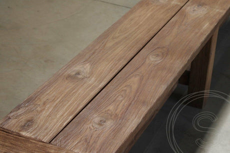 Teakholz Gartenbank 280cm - Souren Furniture (CH)