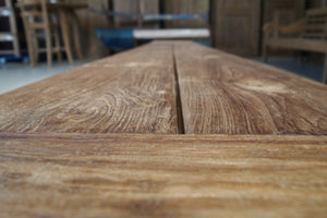 Teakholz Gartenbank 280cm - Souren Furniture (CH)