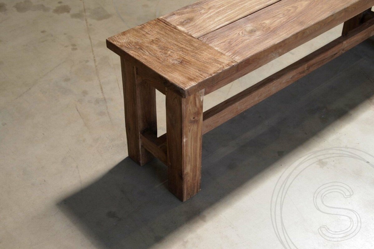 Teakholz Gartenbank 280cm - Souren Furniture (CH)