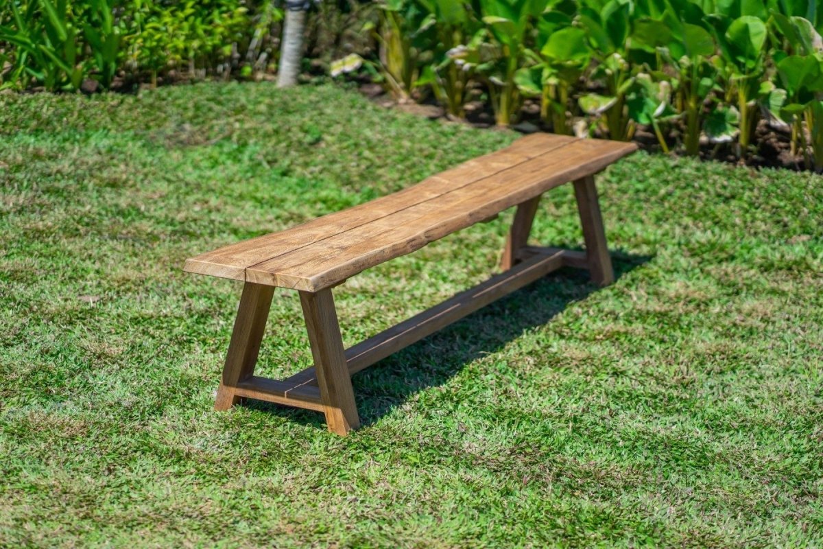 Teakholz Gartenbank Java 220cm - Souren Furniture (CH)