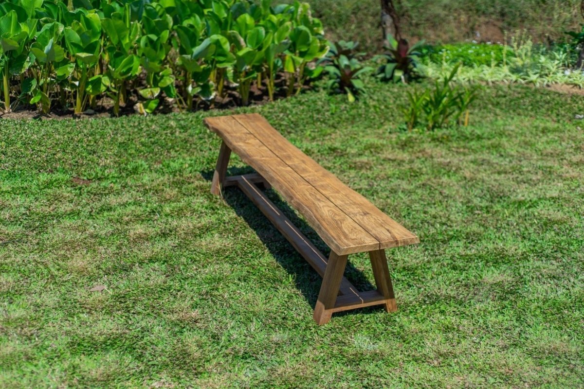 Teakholz Gartenbank Java 220cm - Souren Furniture (CH)