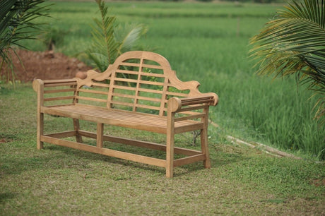 Teakholz Gartenbank Luytjens - Souren Furniture (CH)