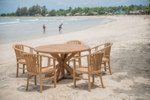 Teakholz Gartensessel Betawi Gelung - Souren Furniture (CH)