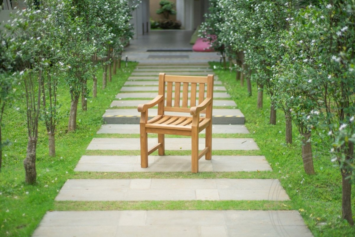 Teakholz Gartensessel Elephant - Souren Furniture (CH)